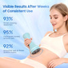 ZEDRIWELL Deep Tissue Massage Gun for Women – 5 Massage Heads Vibration Therapy for Muscle Recovery & Pain Relief Cellulite Massager for Legs Thighs Abdomen Neck & Shoulders