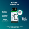 Puori Vitamin D3 Softgels 2500 IU (62.5 mcg) - Fast Absorbing Vitamin D3 Supplements for Immune System Support Bone Health & Density and Healthy Muscle Functions - Non-GMO & Gluten-Free - 240 Count