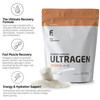 FIRST ENDURANCE Ultragen Workout Recovery Drink Powder Protein Mix Boosts Energy Accelerates Recovery | Cappuccino 15 Servings