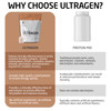 FIRST ENDURANCE Ultragen Workout Recovery Drink Powder Protein Mix Boosts Energy Accelerates Recovery | Cappuccino 15 Servings
