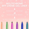 ColourPop Crème Gel Waterproof Chrome Eyeliner - 18HR Wear Ultra-Pigmented Eyeliner Pencil with Matte & Metallic Finishes - Smudge-Proof Vegan & Cruelty-Free