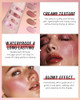 Miracle Glow Balm Hydrating Tinted Cream Blush Multi Use Glow Face Balm Makeup for Cheek & Eye & Lip Tint Creamy Lightweight Blendable Highlighter Blusher