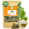SUNBELEAF  Whole Leaves, 100% Pure Vietnamese Guajava Guayaba Leaves, Smooth Tropical Flavor, Caffeine-Free Herbal Loose Leaf Tea for Daily Wellness, Zip Pouch