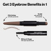 Revlon ColorStay Brow Creator, 2-in-1 Precise Eyebrow Pencil & Powder with Spoolie Brush, Waterproof & Long Lasting,
