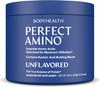 BodyHealth PerfectAmino Powder - BCAA and EAA Powder for Pre and Post Workout - Amino Acid Energy Drink for Men and Women to Support Lean Muscle and Recovery