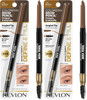 Revlon ColorStay Eyebrow Pencil with Spoolie Brush, Waterproof, Hair-Like Strokes for Natural Looking Brows