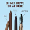 Revlon ColorStay Eyebrow Pencil with Spoolie Brush, Waterproof, Hair-Like Strokes for Natural Looking Brows