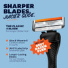 Dollar Shave Club | Travel Shave Set | 4 Swift Rinse Refill Cartridges 1 Handle  1 Razor Cover