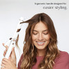 T3 Curl ID 1.25 Digital Curling Iron with Smart Touch Interface & Interactive HeatID Technology for Automatic Heat Setting Personalization Shiny Smooth Curls that Last