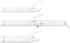 T3 Switch Kit Professional Ionic Interchangeable Curling Iron with 3 Ceramic Clip & Wand Long Barrels for Curling and Waving, 9 Adjustable Heat Settings and Ion Generator White and Rose Gold