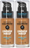 Revlon Liquid Foundation ColorStay Face Makeup for Normal & Dry Skin, SPF 20 Longwear Medium Full Coverage with Natural Finish1 Fl Oz