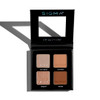 Sigma Beauty Eyeshadow Quad Makeup Eyeshadow Quad with a Buttery Soft Formula and Buildable Blendable Shades for a Flawless Eye Look Designed for All Day Wear