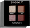 Sigma Beauty Eyeshadow Quad Makeup Eyeshadow Quad with a Buttery Soft Formula and Buildable Blendable Shades for a Flawless Eye Look Designed for All Day Wear