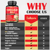 Satoomi 9in1 Tongkat Ali Root Extract - Ashwagandha Tribulus Terrestris - 90 Capsules for 3 Months - Support Strength Energy & Healthy Immune