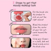 VEECCI Pudding Lip & Cheek Multi-Use Cream Heart Shaped Lip Gloss Natural Hydrating Glow Multi Use Dewy Balm