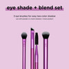 Real Techniques Eye Shade & Blend Makeup Brush Trio For Eyeshadow and  Liner  Makeup Tools for Shaping and Grooming Brows Defined Makeup Look Synthetic Bristles Vegan & Cruelty-Free  3 Count