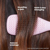 Tangle Teezer Ultimate Detangler Brush for Wet & Dry Hair, Eliminates Knots & Reduces Breakage for Straight to Wavy Hair Types - Size: Regular