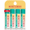 Burt's Bees Stocking Stuffers, Lip Balm Beeswax and Ultra Conditioning Lip Balm Pack, Hydrating Lip Moisturizer with Kokum and Shea Butter, Natural Origin Lip Care, 0.15 oz., Four Tubes