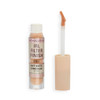 Revolution IRL Filter Finish Concealer Full Coverage Oil Free Long-Lasting and  Lightweight Formula Infused with Hyaluronic Acid Vegan and  Cruelty Free C18 0.21 oz