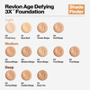 Revlon Age Defying 3X Makeup Foundation Firming Lifting and Anti Aging Medium Buildable Coverage with Natural Finish SPF 20