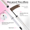 Eyebrow Pencil 3-in-1 Brow Mascara Tint & Brush Long-