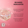 Revolution Reloaded Pressed Powder Highlighter, Intensely Pigmented for a High-Impact Dewy Finish, Dare to Divulge, 0.22 oz