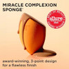 Real Techniques  Makeup Blending Sponges For Liquid Cream and  Powder Products Powder and  Foundation Sponges Mini Makeup Sponge Latex-Free Foam Travel Friendly 3 Count