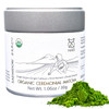 FKRO Organic Saemidori Ceremonial Grade Matcha Green Tea Powder | Single Cultivar 1st Harvest | Stone-Ground Air-Flown Monthly from Japan | 30g Tin
