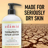 Adamia Therapeutic Repair Lotion with Macadamia Oil For All Skin Types Even Sensitive Skin - Fragrance-Free Paraben-Free Non-GMO - 15 Fl Oz