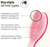 Tangle Teezer The Ultimate Styler Hair Styling Brush for Dry Styling Maintains Blends and  Adds Volume Texture and  Shine