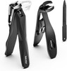 BEZOX Nail Clippers with Metal Nail File