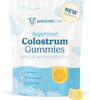 WONDERCOW Colostrum Gummies for Gut Health, Immune Support & Wellness | Natural IgG Whole Bovine Colostrum Supplement