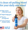 Mouthology Coconut Oil Pulling for Teeth and Gums 16oz