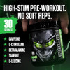 JNX SPORTS The Shadow! High Stim Preworkout – Pre Workout Powder for Men & Women, High Caffeine Pre Workout for Energy, Mental Focus & Strength, 30 Servings - 9.5 Ounce