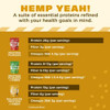 Manitoba Harvest Hemp Yeah Balanced Protein and Fiber Powder, Unsweetened, Keto Friendly, Preservative Free, Non GMO