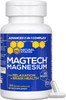 NATURAL STACKS MagTech Magnesium Complex for Women & Men - 3 Forms of Magnesium: Glycinate, Magtein L-Threonate & Taurate - 200mg Chelated Complex - Support for Relaxation & Brain Health