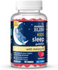 Mommy's Bliss Kids Sleep Melatonin Gummies, Non Habit-Forming with No Artificial Colors, Flavors or Gelatin - Age 3 Years+ - Strawberry Flavor