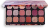Revolution Beauty Forever Flawless Eyeshadow Palette 18 Pigmented Shades Nude and  Warm Pressed Powder Mattes Shimmers Glitters Allure 15 X 0.04 Oz.