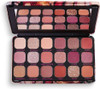 Revolution Beauty Forever Flawless Eyeshadow Palette 18 Pigmented Shades Nude and  Warm Pressed Powder Mattes Shimmers Glitters Allure 15 X 0.04 Oz.