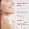 ShiKai Very Clean Bamboo Body Scrub (Detox Vanilla Latte 6 oz) | Gentle Hydrating and  Exfoliating Skin Cleanser  With 5 Fruit Complex and  AHA Acids