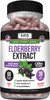 Kaya Naturals Elderberry Immune Support - Elderberry with Zinc and Vitamin C for Adults Vitamins, Probiotics & Turmeric 1200mg Immune System Booster Capsules
