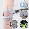 JUEYONG Patella Knee Band Breathable Knee Support Brace Sports Patella Strap for Men Women Fitness Running Joint Protection - Grey
