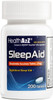 HealthA2Z Nighttime Sleep Aid Doxylamine Succinate 25mg 40 Counts