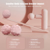 SZYDD Deep Massage Fascia Ball Relax Shoulders Neck Relieve Stress Yoga Massage Ball Compact Portable Fitness Release Ball Fitness - Pink