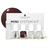 Dazzle Dry Mini Kit 4 Step System (5 Piece Kit)  A Light And True Neutral Nude  Full Coverage  Cream Finish  Quick Dry  5 Manicures