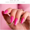 JMEOWIO Semi Cured Gel Strips Nail Art Sticker