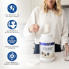 Vitauthority Whey Protein Powder for Women Whey Isolate Probiotics and Enzymes Supports Digestion Nutrient Absorption and Energy Post Workout and Daily Nutrition 30 Servings