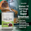 NaturalSlim Metabolic Protein Powder with Collagen | Hydrolyzed Collagen & L-Glutamine | Metabolic Support, Digestion, Skin & Connective Tissue | Low Carb Meal Replacement | 17.06 oz