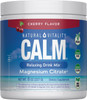 Natural Vitality Calm Magnesium Supplement Anti Stress Drink Mix Powder Gluten Free Vegan & Non GMO