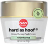 Onyx Professional Hard As Hoof Nail Strengthening Cream - Nail Growth and Conditioning Cuticle Cream Stops Splits Chips Cracks and Strengthens Nails